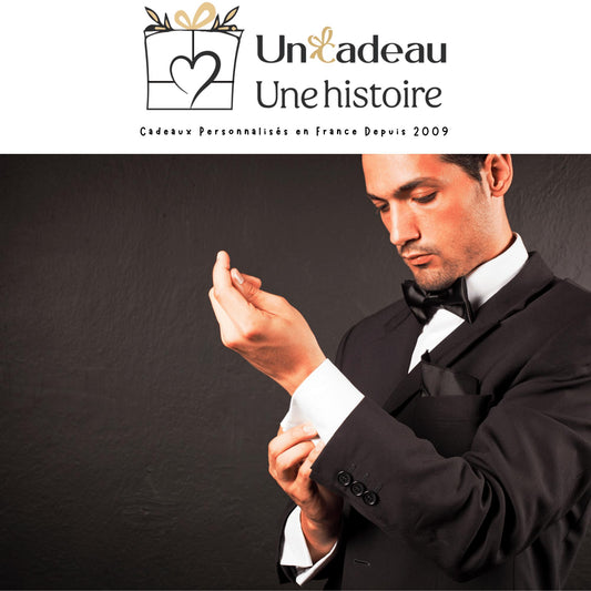 Bouton de manchette personnalisé : l'accessoire élégant pour homme