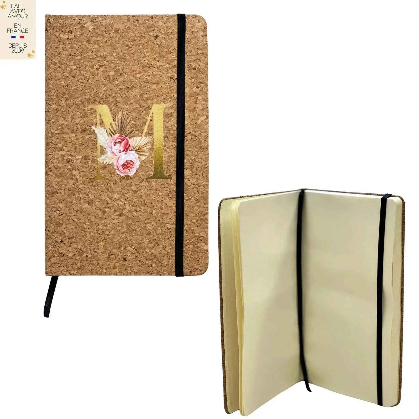 Carnet de note - Gourde en verre - Trousse de beaute - Cadeau eco responsable et personnalisé