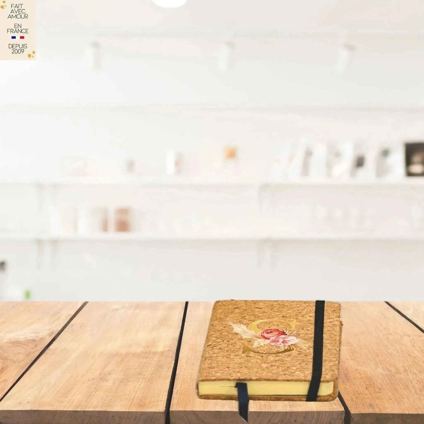 Carnet de note - Gourde en verre - Trousse de beaute - Cadeau eco responsable et personnalisé