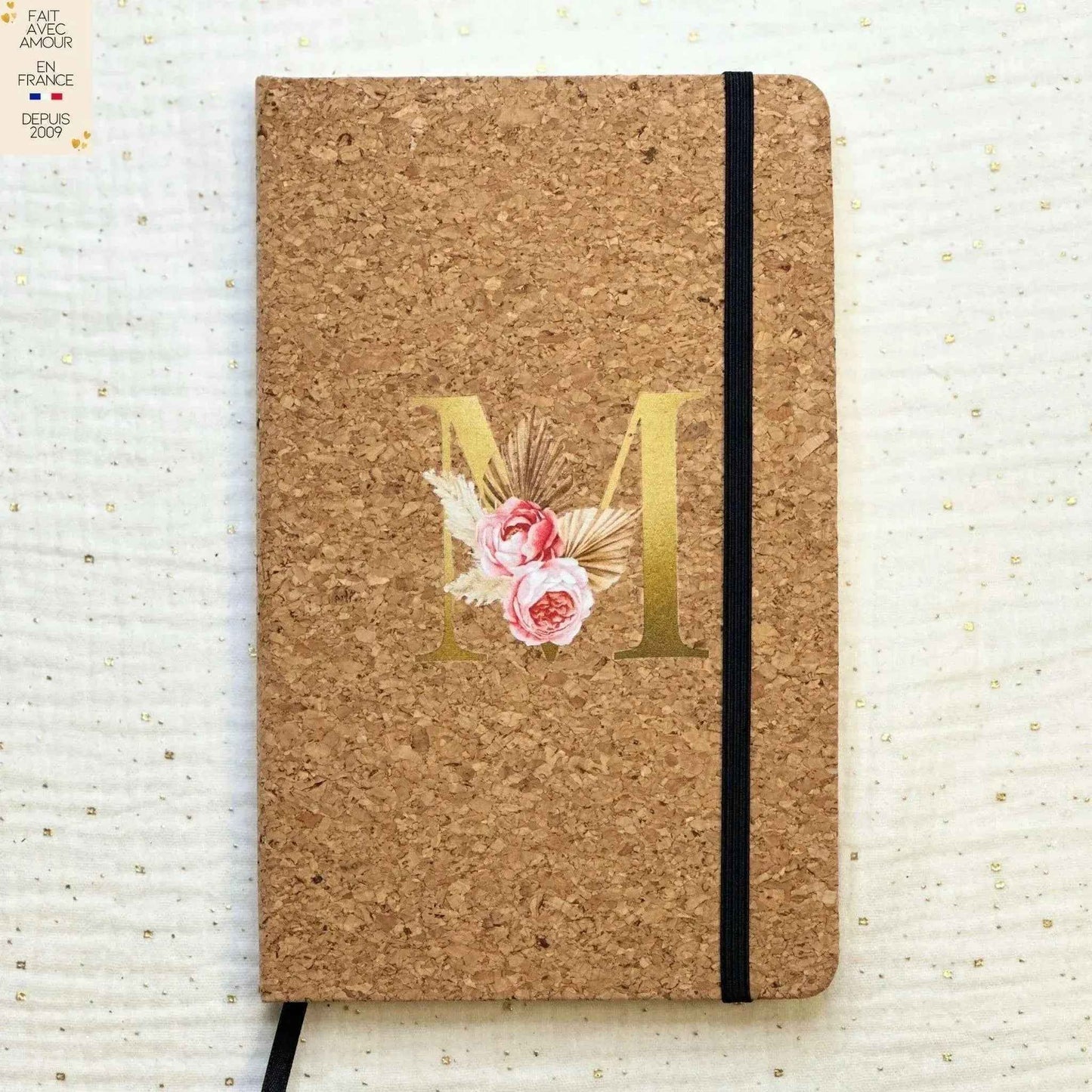 Carnet de note - Gourde en verre - Trousse de beaute - Cadeau eco responsable et personnalisé
