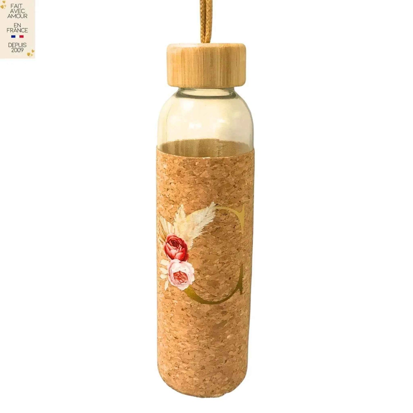 Carnet de note - Gourde en verre - Trousse de beaute - Cadeau eco responsable et personnalisé
