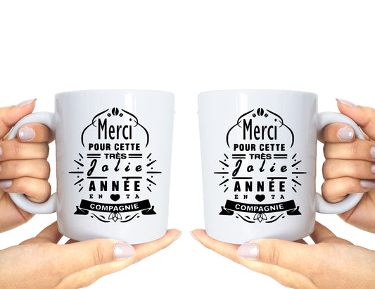 Mug Cadeau de Remerciement - Idée Cadeau Fait en France - Fin d’Année