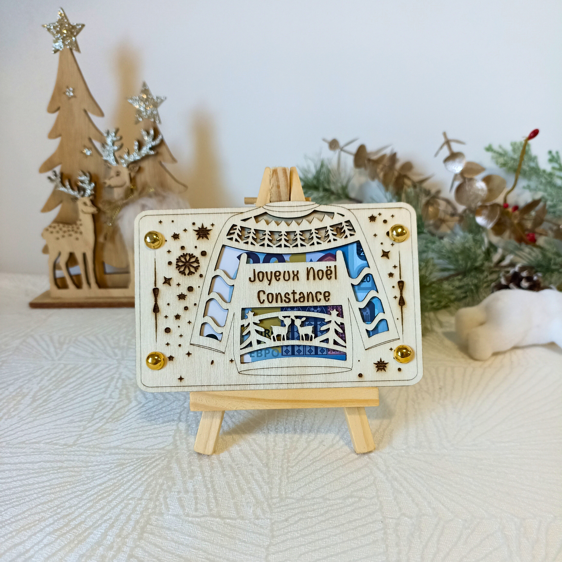 Cadeau artisanal fait main dans les Vosges.