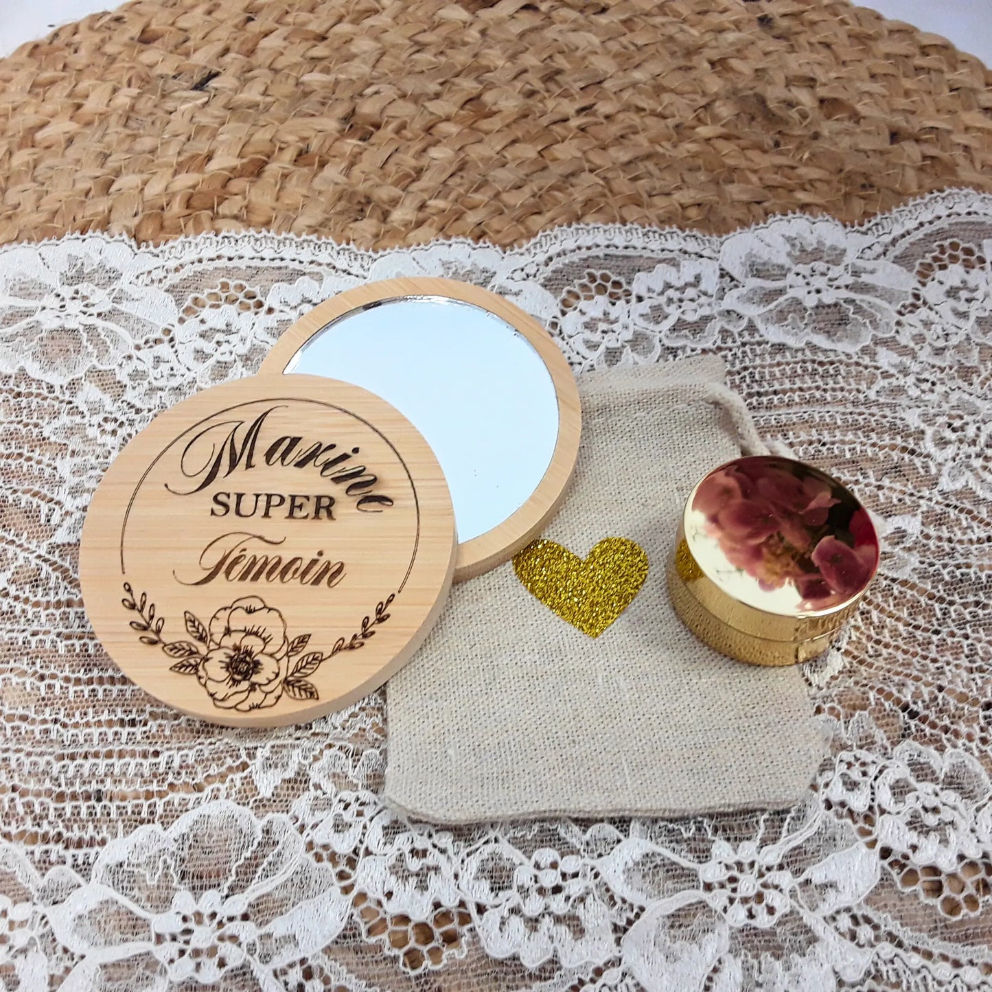Coffret mariage femme à offrir à une mariée.