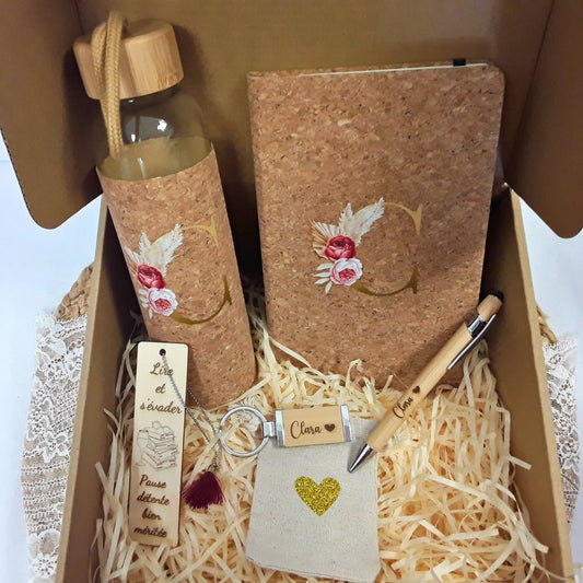 coffret lecture personnalisé écoresponsable.