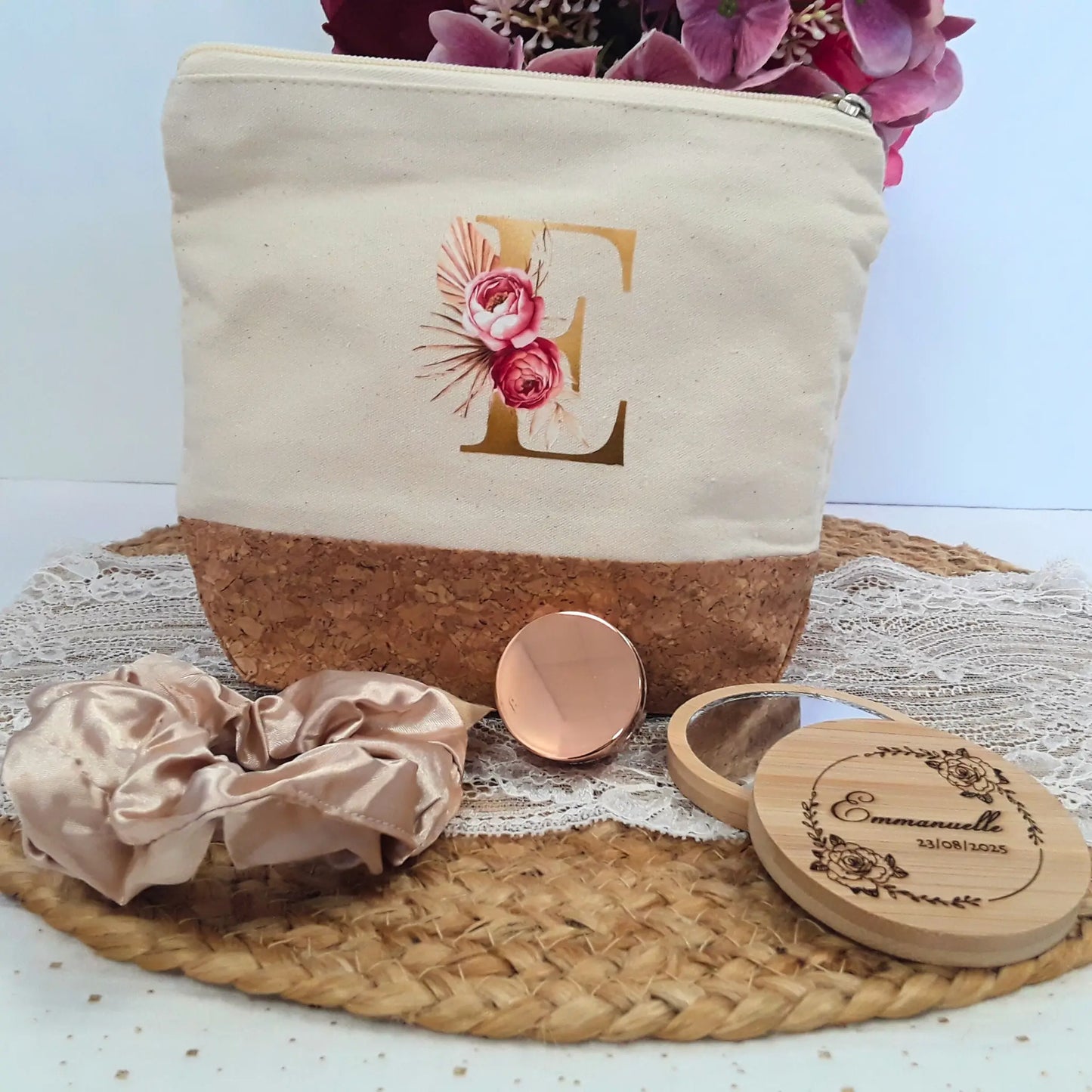 Cadeau retraite femme personnalisé artisanal.