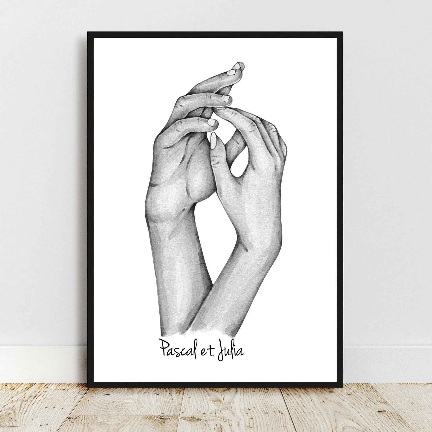 Portrait personnalisé, Couple complicité, texte et couleur personnalisable, amour couple, cadeau pour amoureux, texte personnalisable