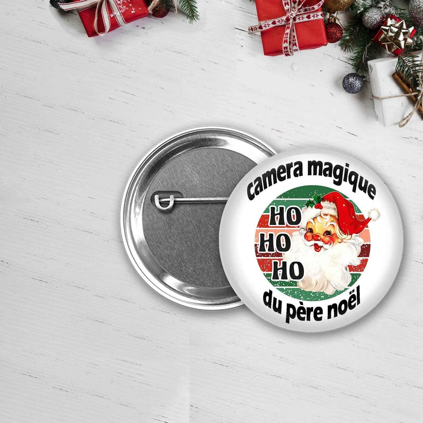 Caméra Magique de Noël - Personnalisable avec Lettre du Père Noël - 100% fait main en france