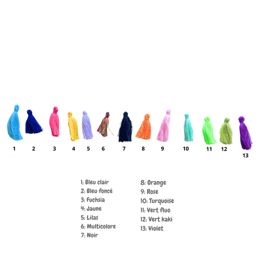 Marque-page Noël bois gravé - Cadeau artisanal personnalisé avec pompon