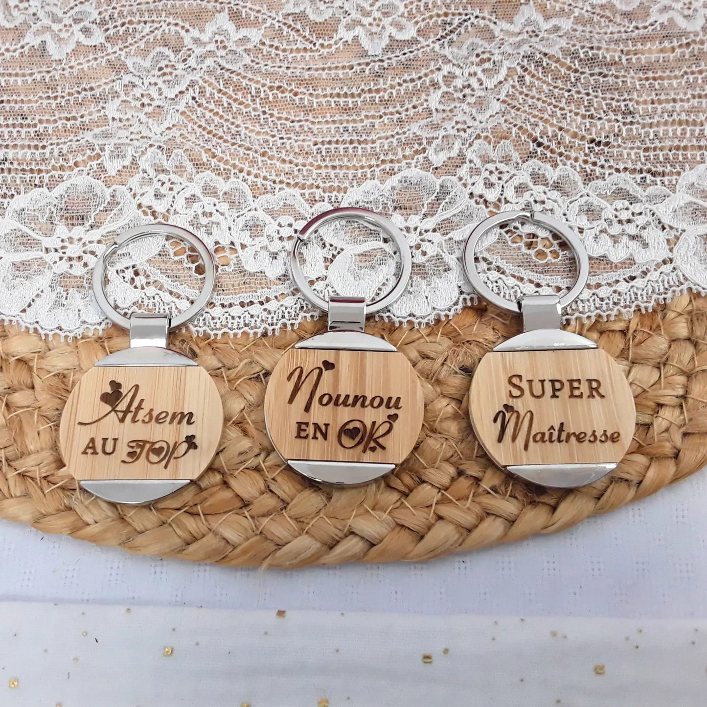 Cadeau de retraite original gravé sur bois.