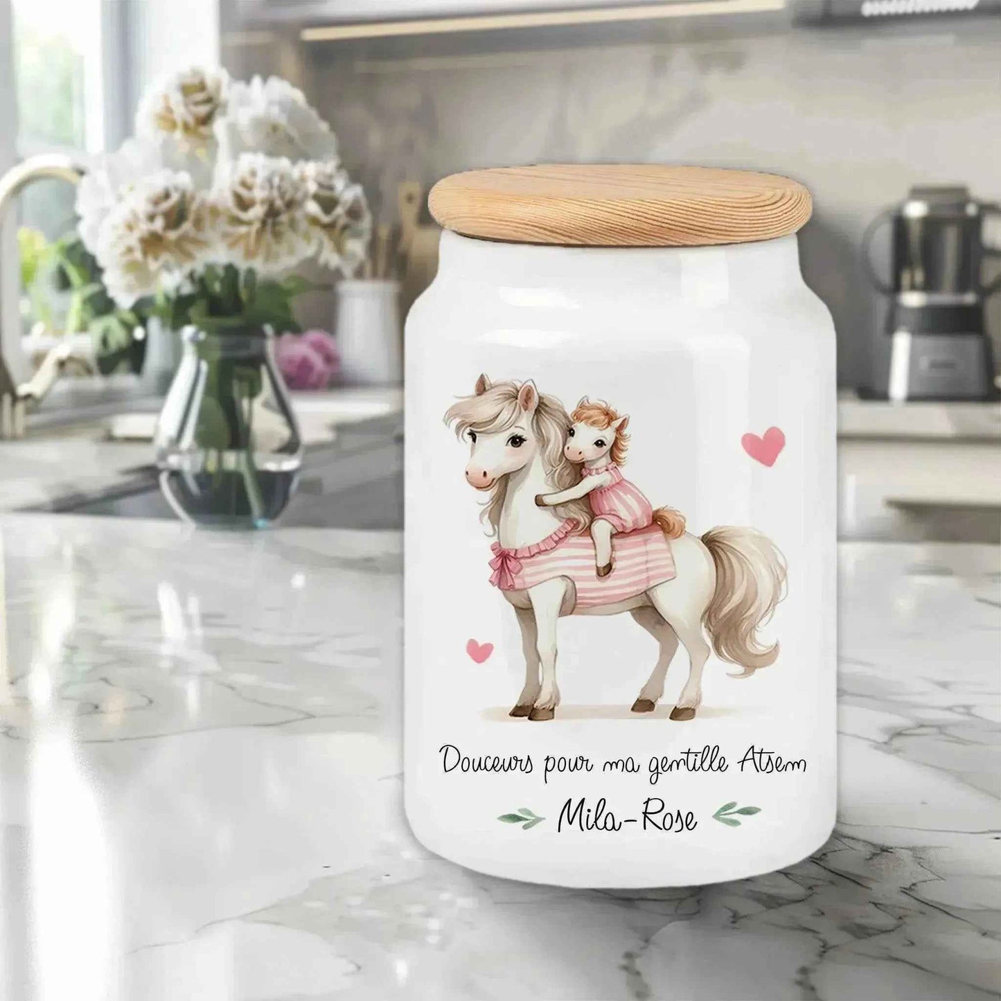 Pot à cookies sur mesure - Cadeau personnalisé - Fabrication en France - Idée Cadeau personnalisé abordable