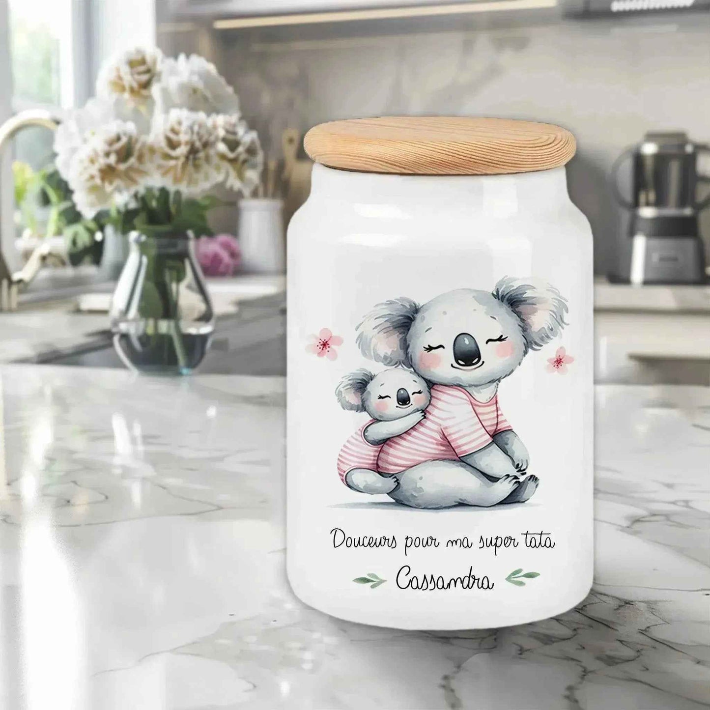 Pot à cookies sur mesure - Cadeau personnalisé - Fabrication en France - Idée Cadeau personnalisé abordable