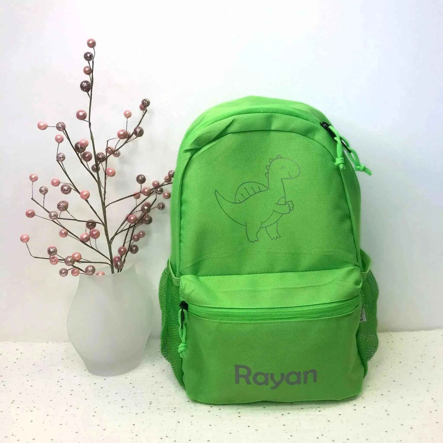 Sac à Dos Enfant Personnalisé - Prénom et Motif - Cadeau Made in France - Sac pour Maternelle, Crèche, Nounou, Sortie, Voyage