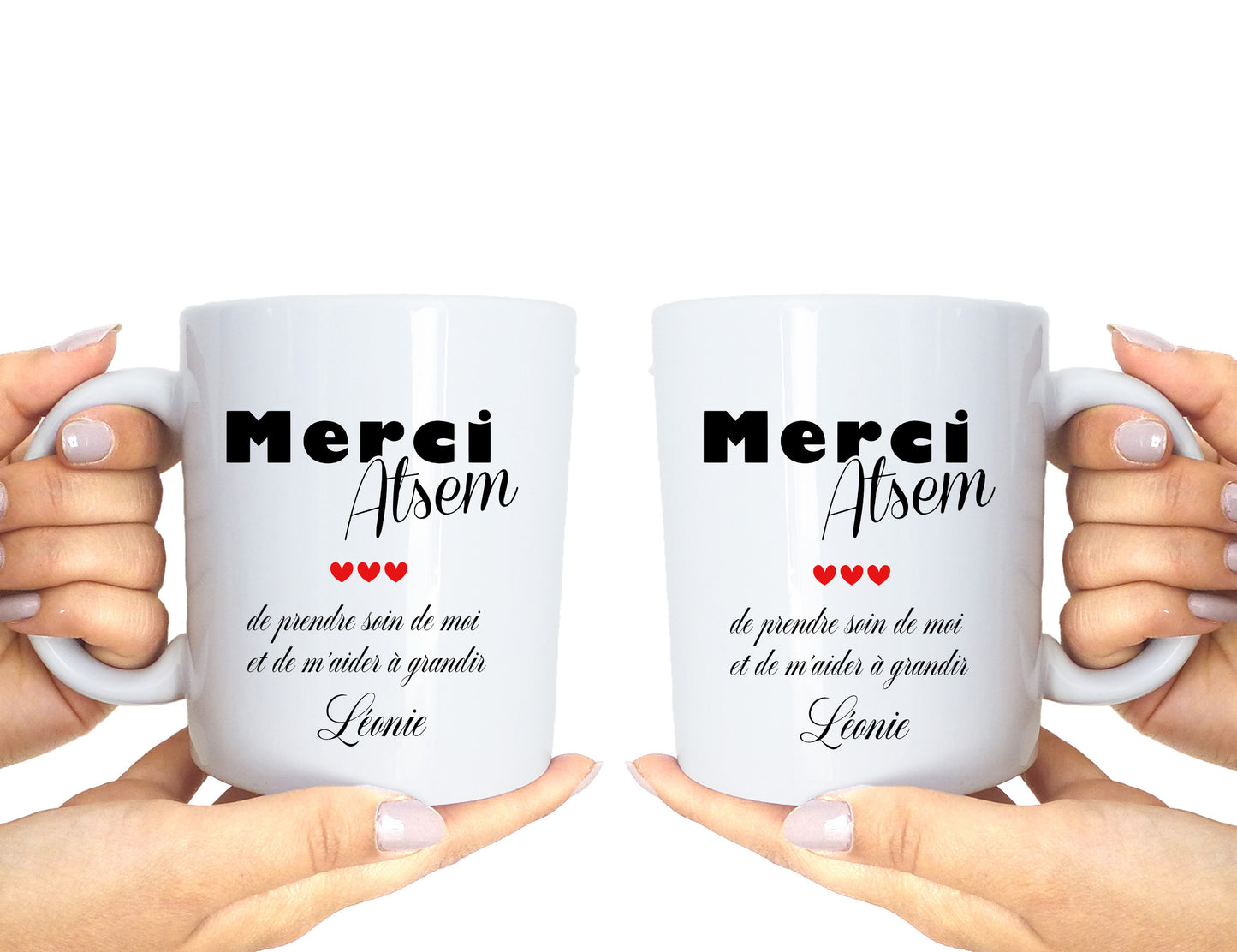 Mug Cadeau Nounou Personnalisé en France – Merci Maîtresse, ATSEM, Aesh – Livraison rapide