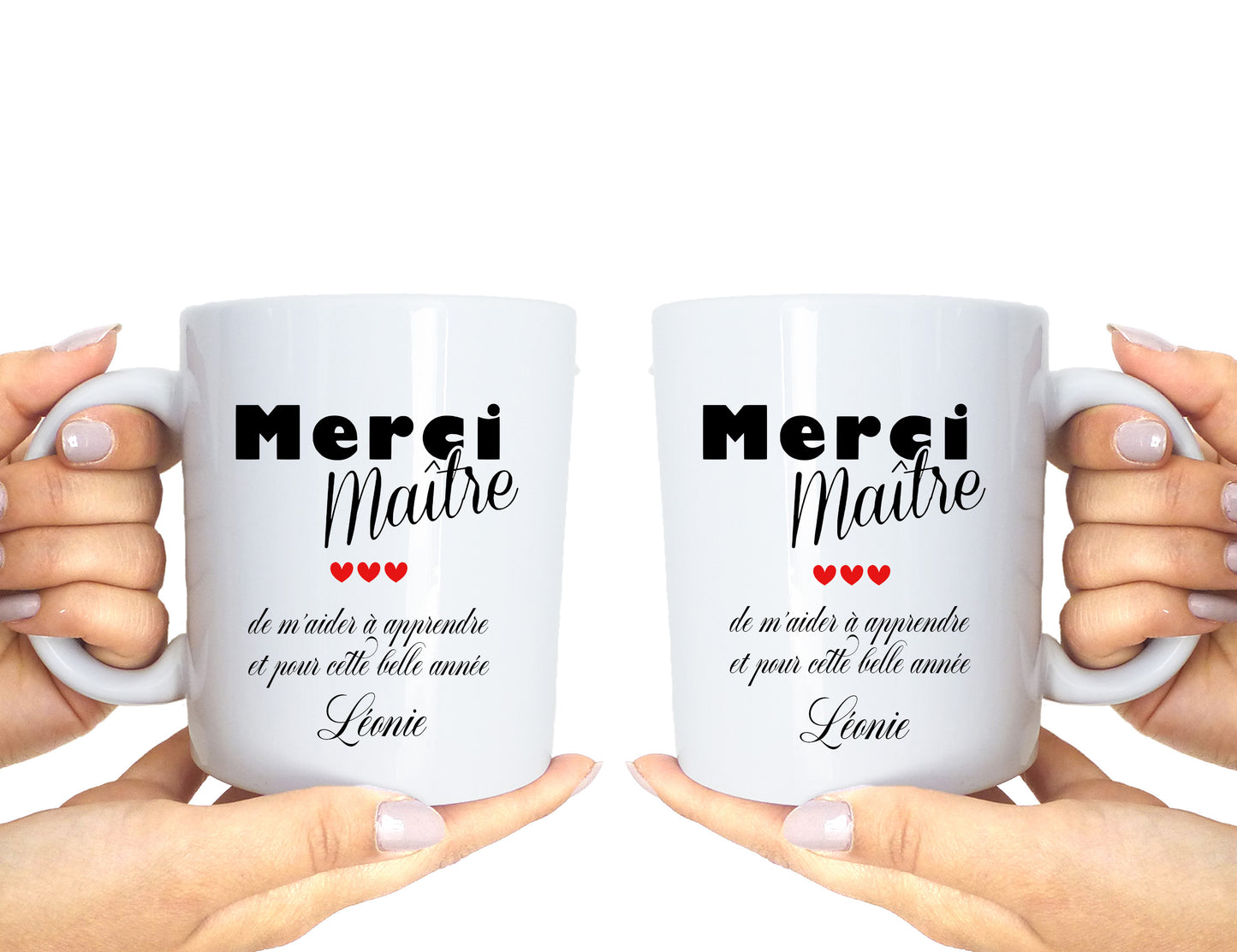 Mug Cadeau Nounou Personnalisé en France – Merci Maîtresse, ATSEM, Aesh – Livraison rapide