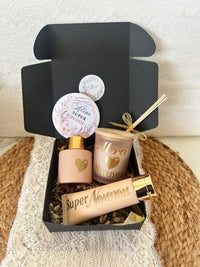 Bougie personnalisée, bougie parfumée, diffuseur, magnet et savon main, fait main en France, livraison rapide, cadeau mariage bougie, kit