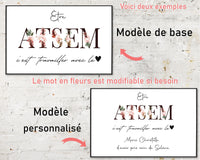 Cadeau Enseignant - Imprimée en France - Cadeau pour Maître, Cadeau pour éducateur, Coach - Affiche A4 ou A3 - Personnalisation du texte