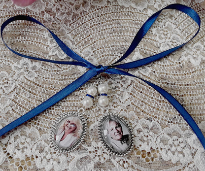 Médaillon bouquet de mariée personnalisé – Médaillon photo souvenir mariage – Bijou hommage pour bouquet de mariage