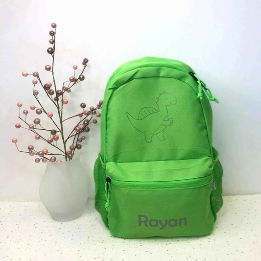 Sac à Dos Prénom et Motif Personnalisé - Fait en France - Idéal pour Crèche et Maternelle